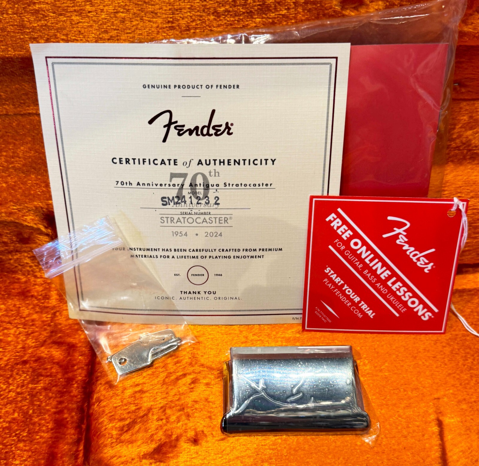 Fender 70th Anniversary Vintera II Antigua Stratocaster Electric Guitar