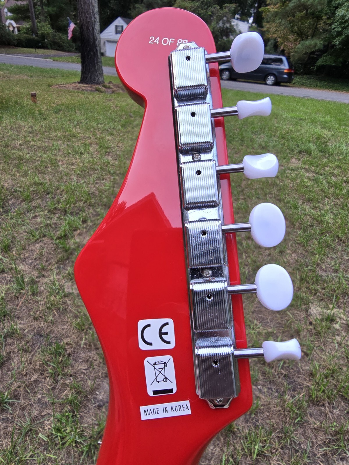 Eastwood PETE SHELLEY Autographed Numbered Buzzcocks STARWAY Guitar W CASE CANDY