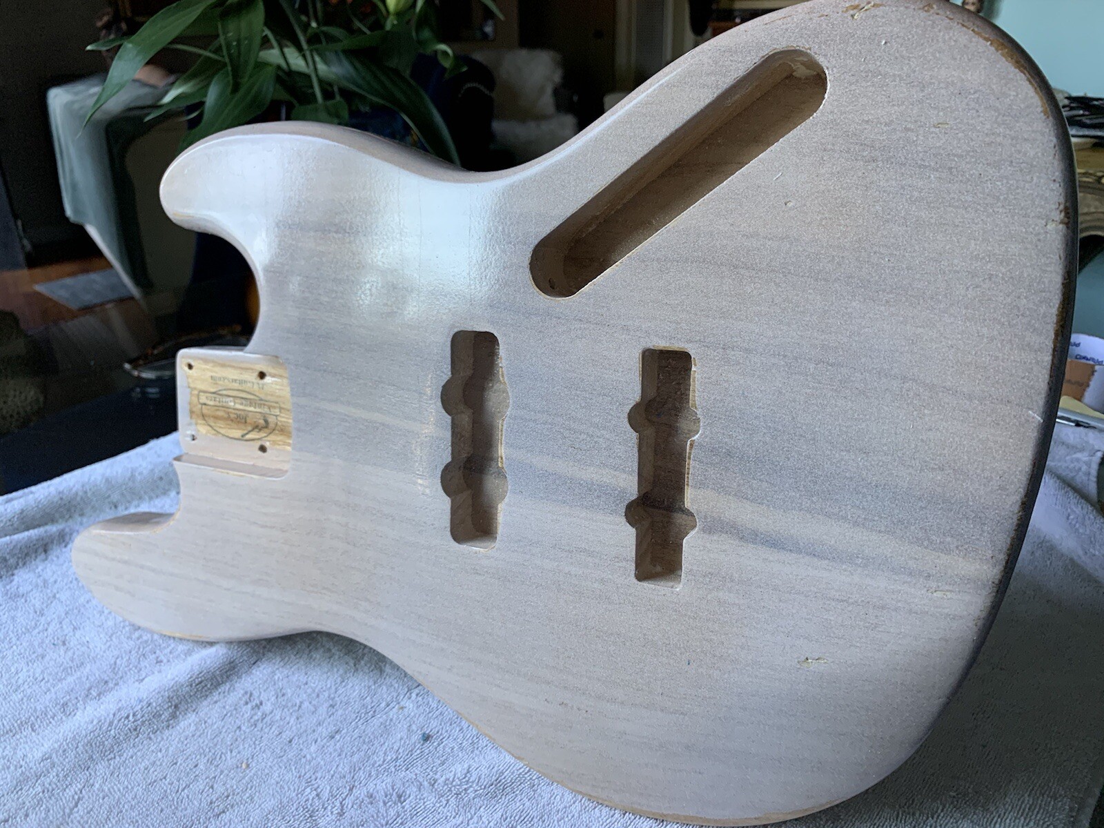 P bass Body NITRO RELIC FIESTA RED Lightweight PLACE YOUR ORDER JVGuitars
