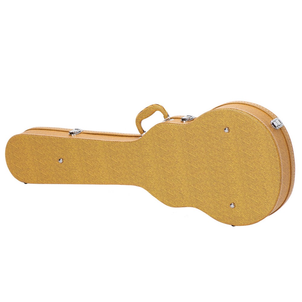 Hard-Shell Electric Guitar Case , GLP Style Electric Guitar Bulge Surface Yellow