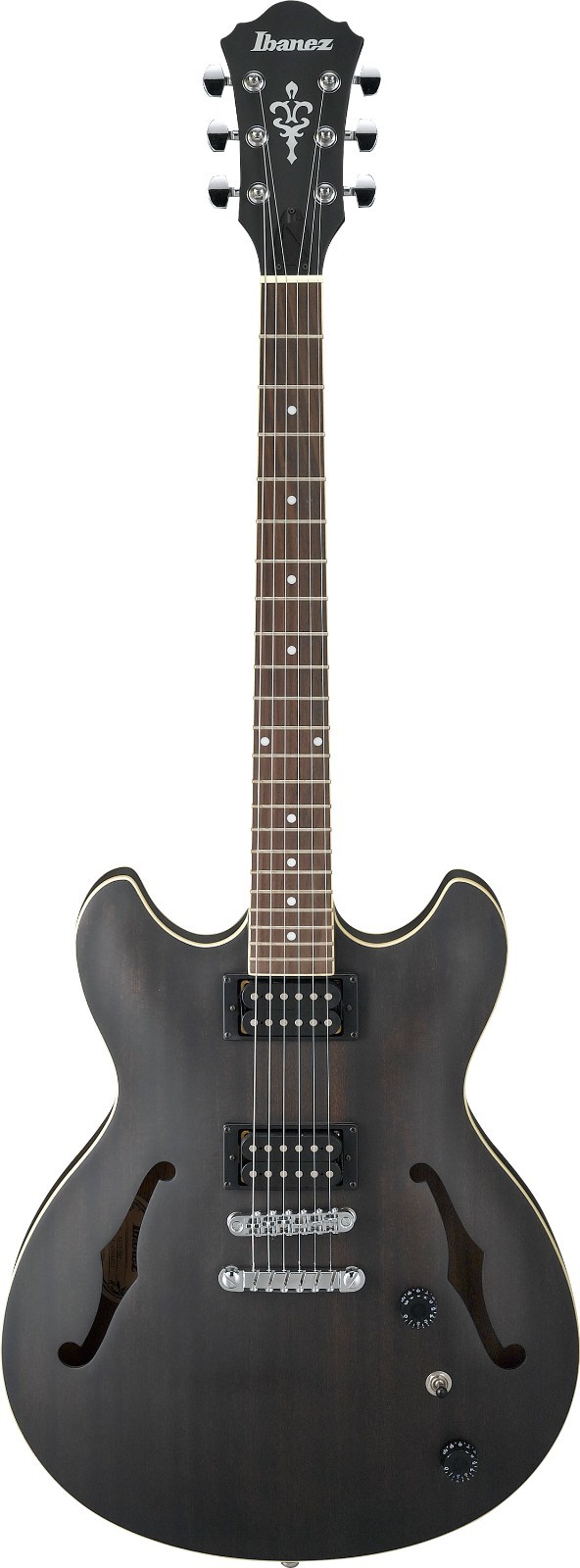 Ibanez AS53-TKF Artcore Semi-Hollow Body Electric Guitar Black w/ Free Pro Setup