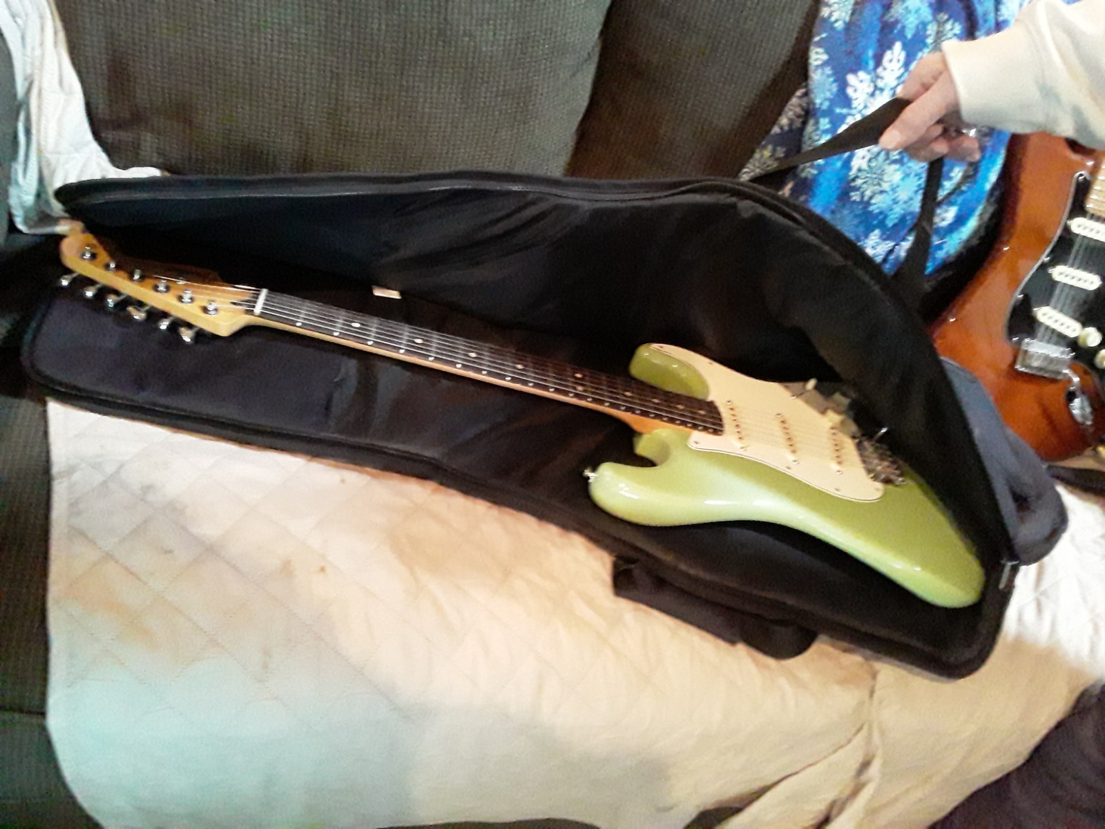 Fender Player II Stratocaster Electric Guitar – Seafoam with Rosewood