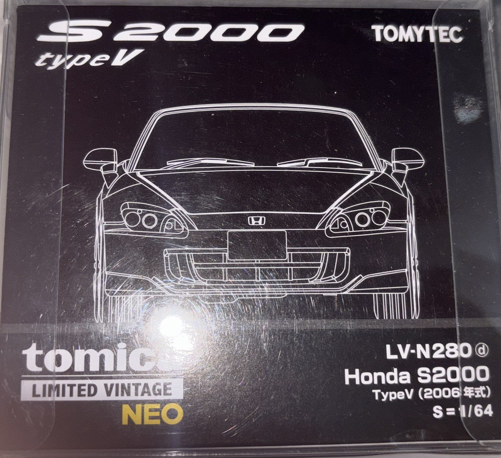 TOMICA LV-N280d 2006 HONDA S2000 Type V 1/64 SCALE LIMITED VINTAGE NEO