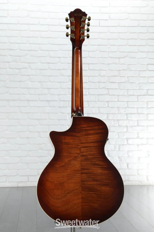 Ibanez AE3007FMH 7-string Acoustic-electric Guitar – Tobacco Edge Burst High