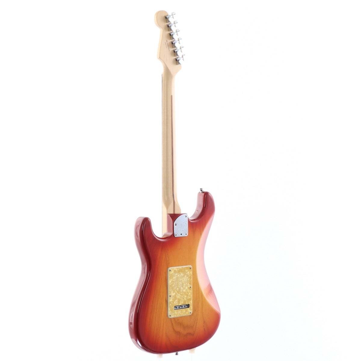Fender American Deluxe Ash Stratocaster SCN S-1 Aged Cherry Sunburst (no260623)
