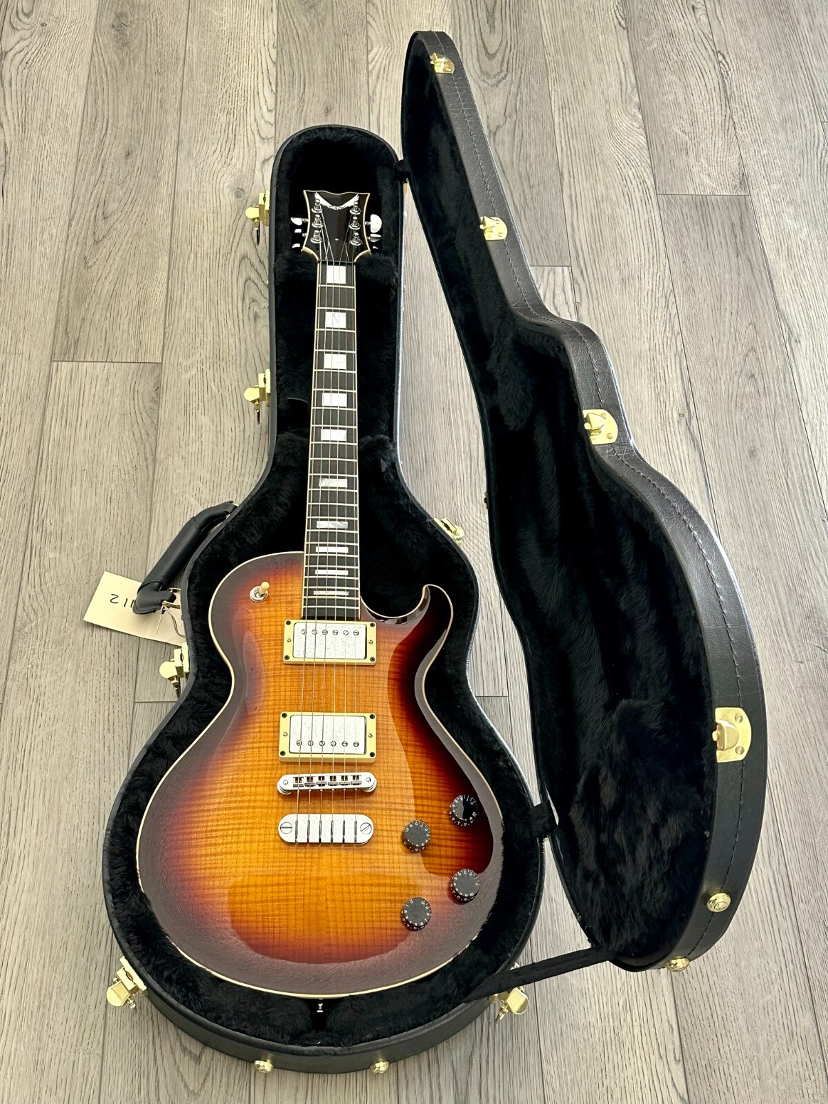 Dean Thoroughbred Flame top USA Guitar Sunburst