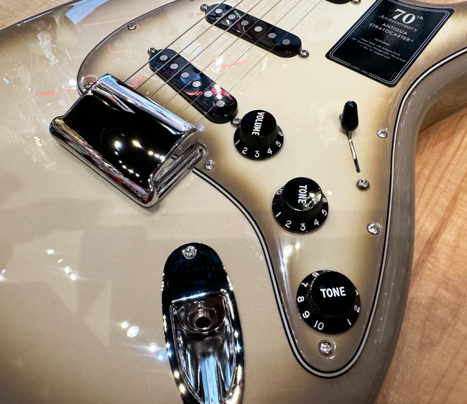 Fender 70th Anniversary Vintera II Antigua Stratocaster Electric Guitar