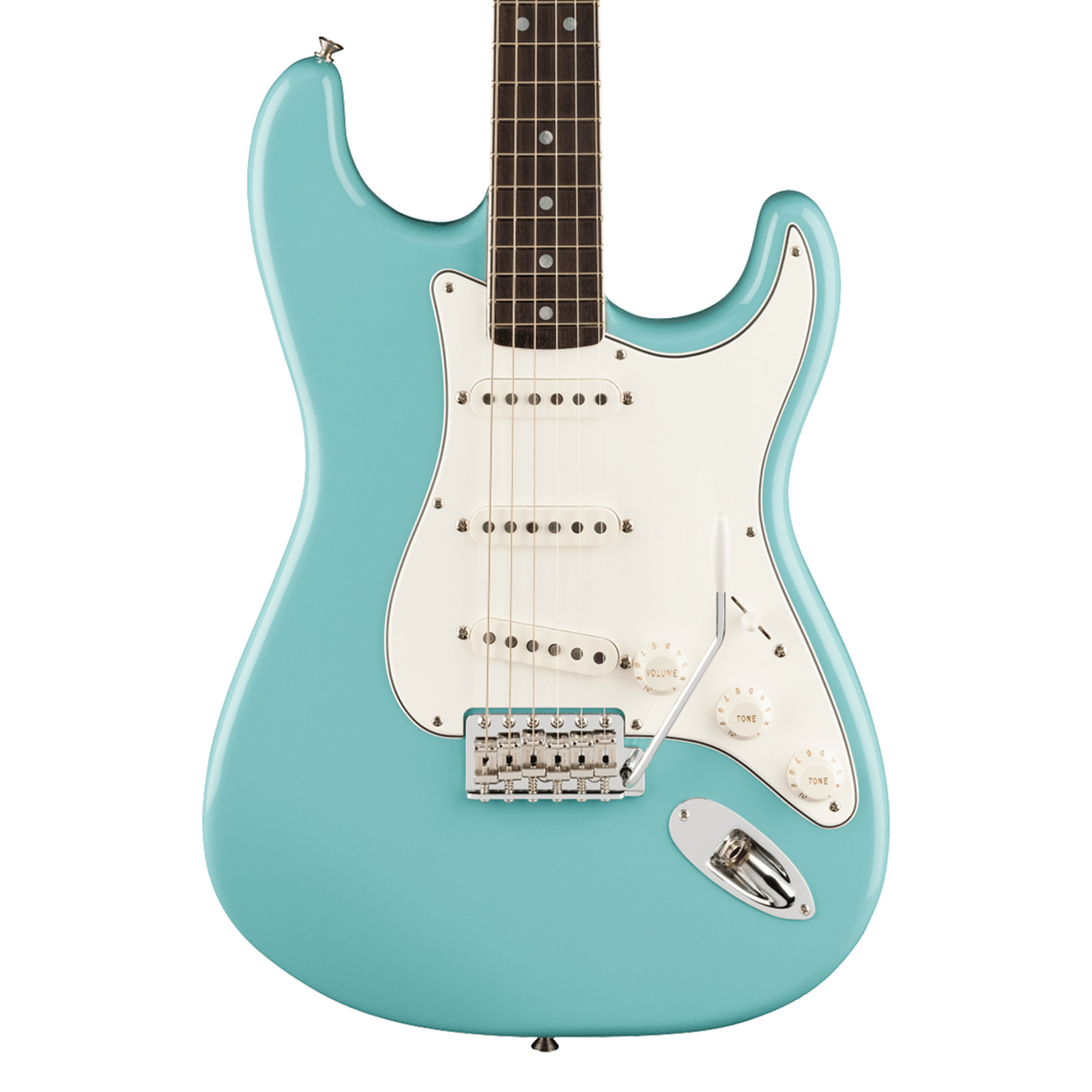 Used Fender Eric Johnson Stratocaster – Tropical Turquoise w/Rosewood FB