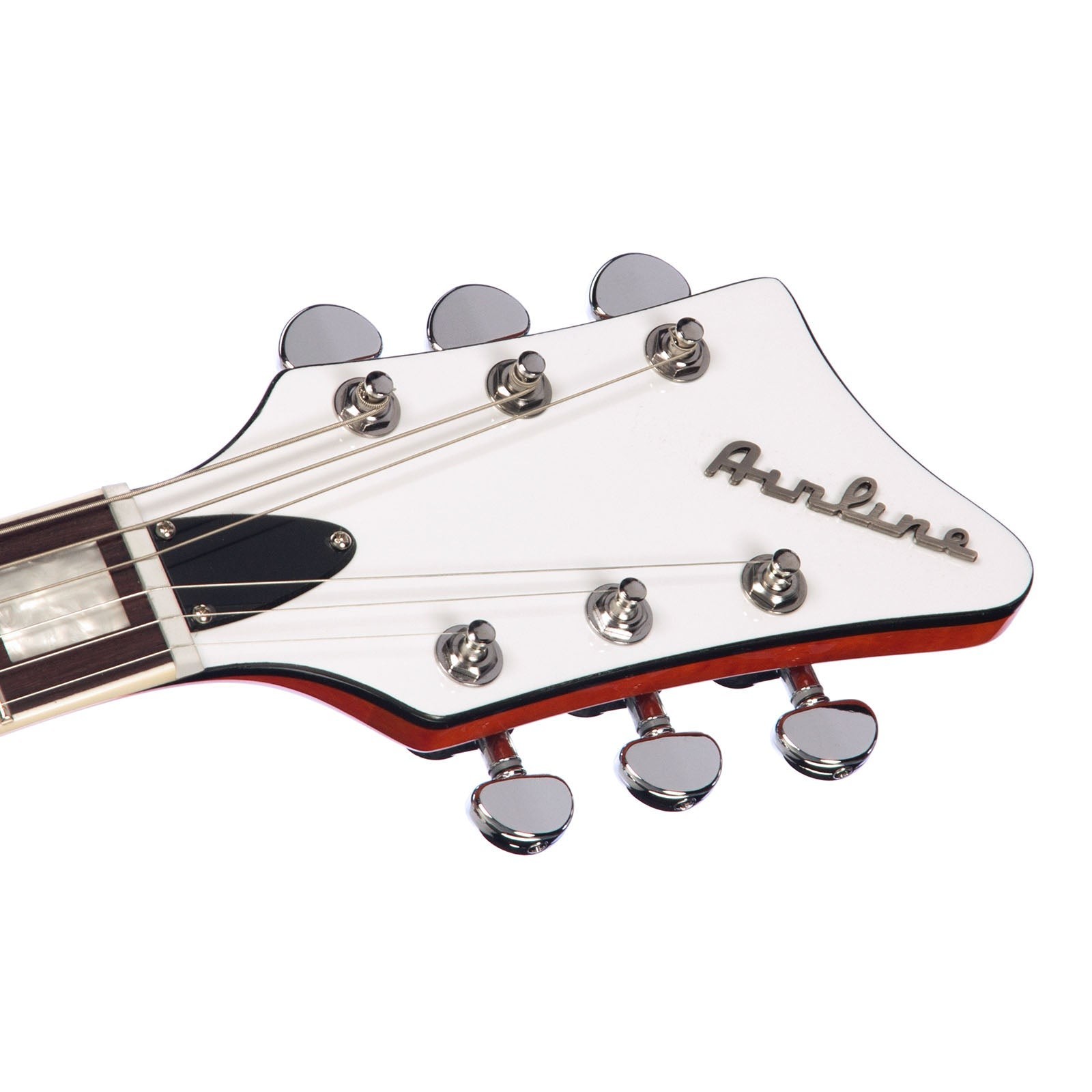 Airline Guitars MAP FM Orangeburst Flame