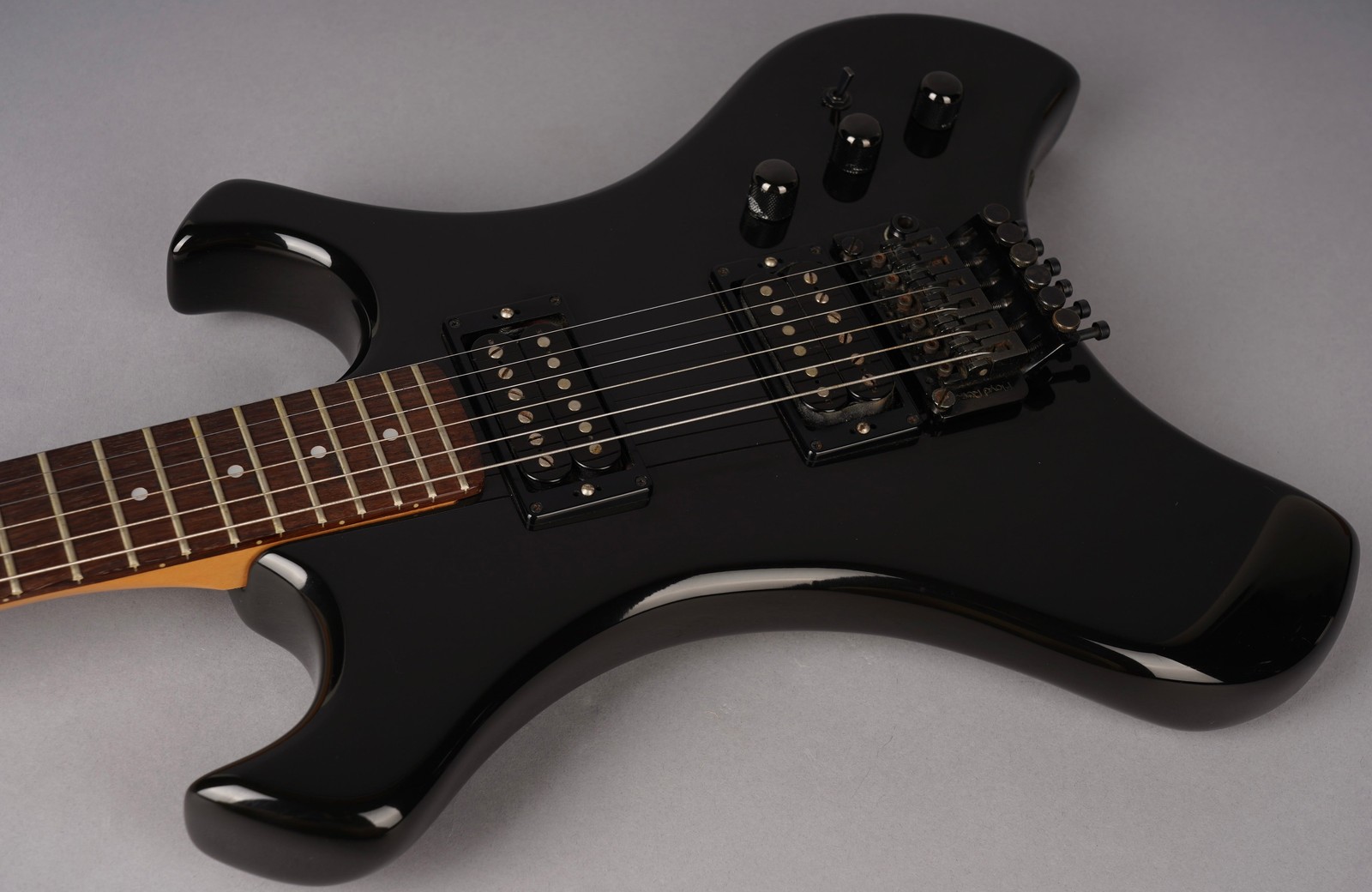 Kramer USA Floyd Rose Signature – 1985 – Black w/OHSC