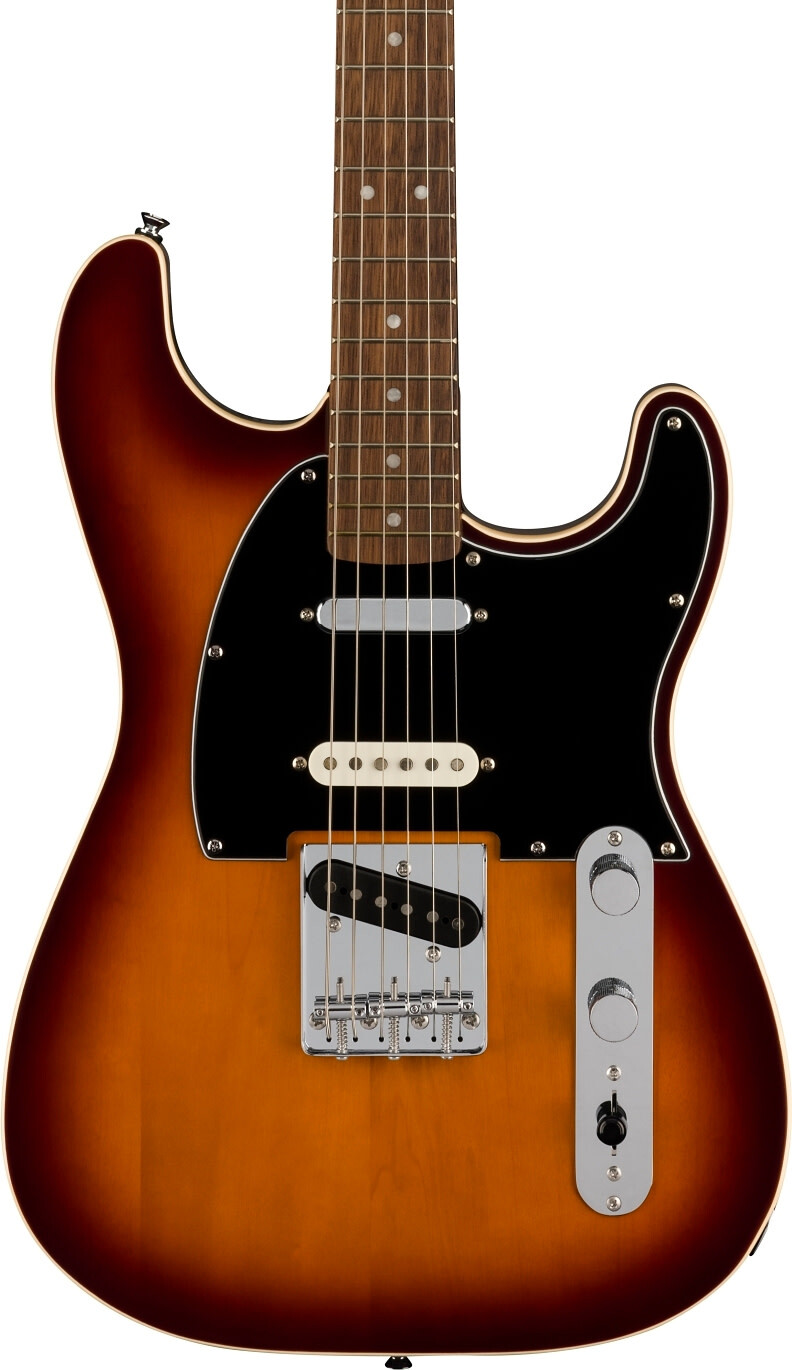 Squier Paranormal Custom Nashville Strat, Laurel FB, Chocolate 2-Color Sunburst