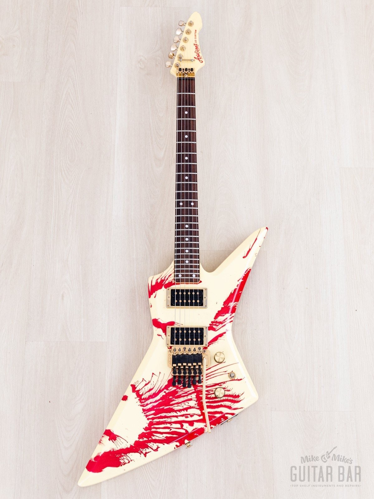 1984 Aria Pro II ZZ Custom w/ Gold Hardware & Floyd, Japan Matsumoku