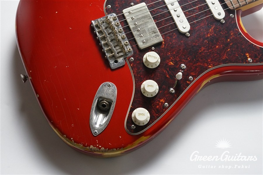 stilblu Model S #180 Medium Aged Candy Apple Red Used Electric Guitar