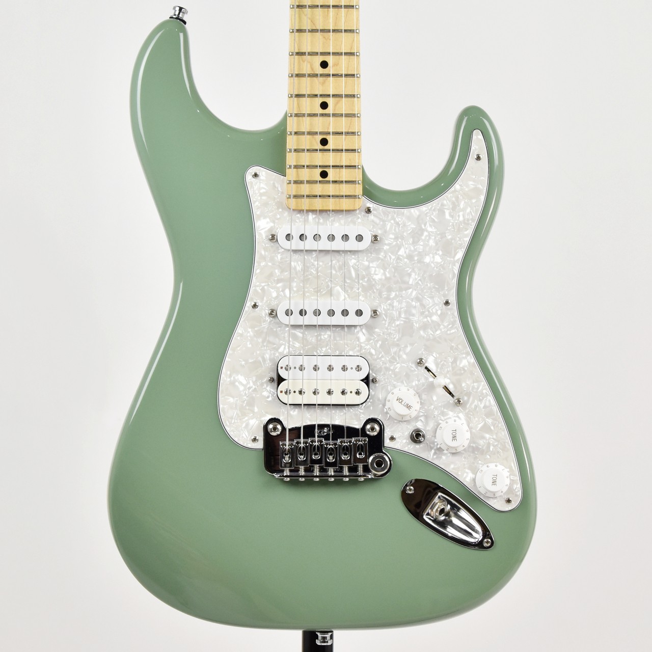 G&L USA Fullerton Deluxe Legacy HB Matcha Green Alder Body Hard-Rock Maple Neck