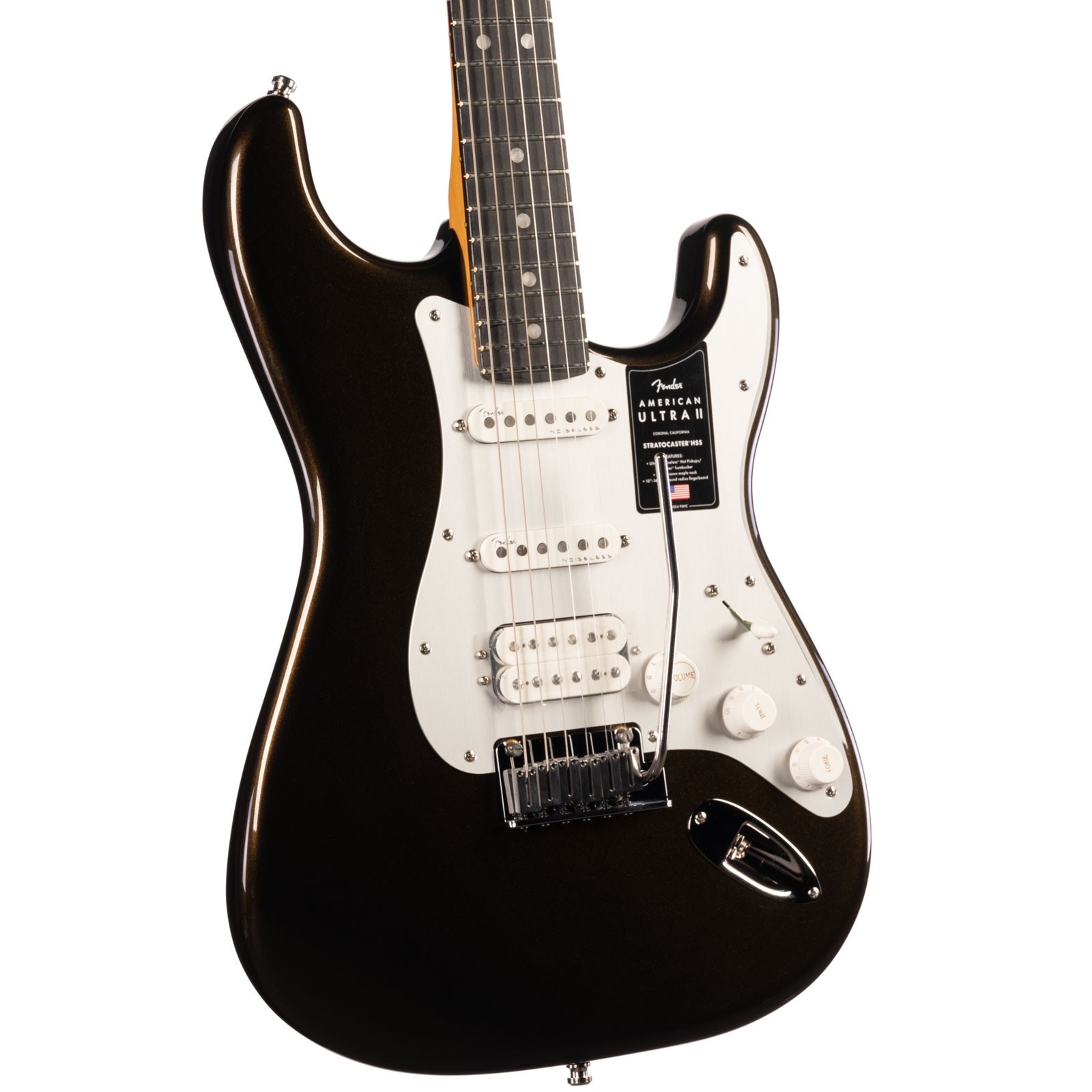 Fender American Ultra II Stratocaster HSS Texas Tea (171)