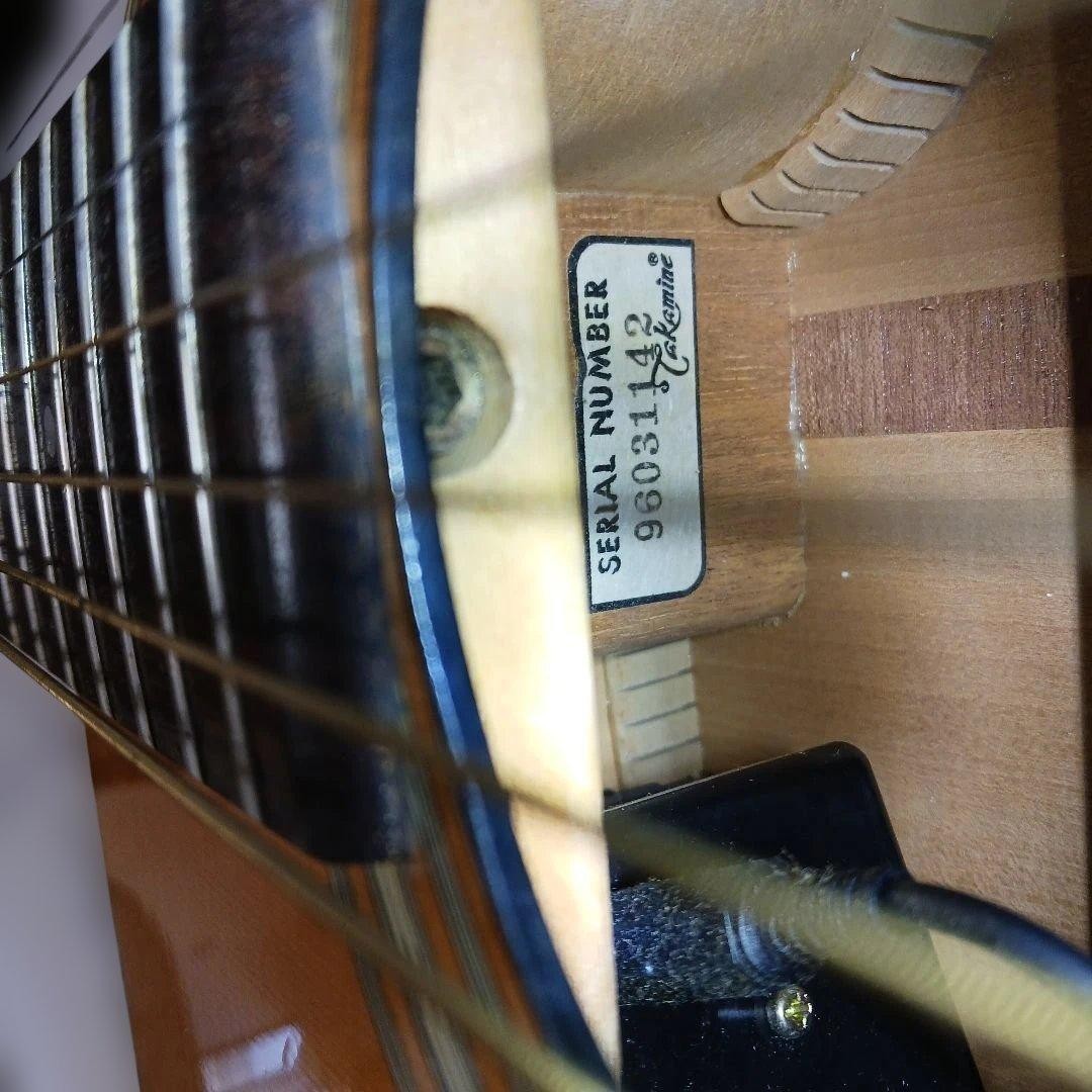 Takamine EF 350 MHC export model. Comes with electric acoustic case.