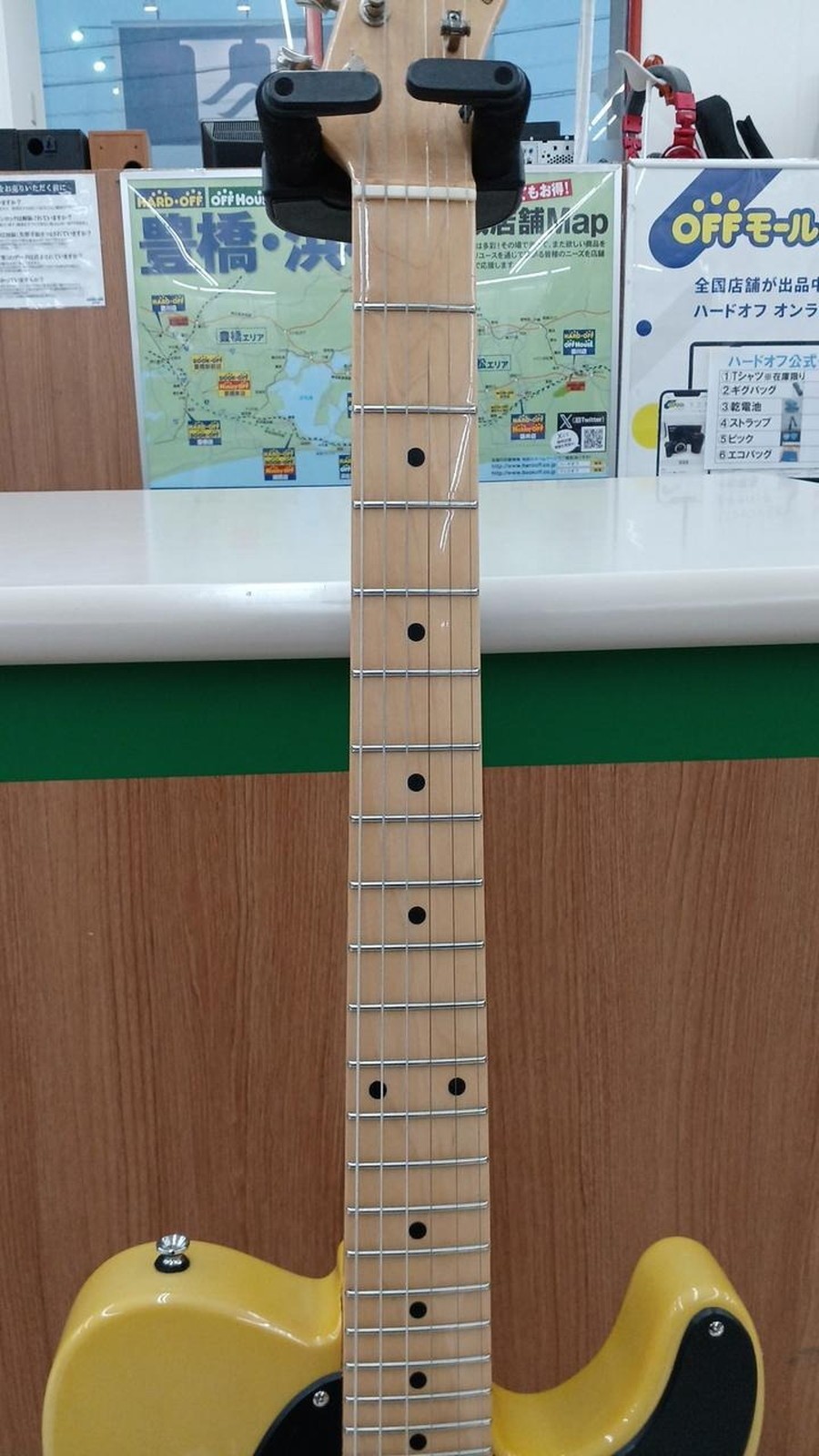 GRASSROOTS G-TE/M Used Basswood body Maple neck Maple fingerboard Blonde