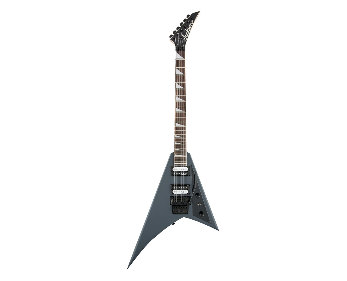 Jackson JS Series Rhoads JS32 Electric Guitar – Satin Gray w/ Amaranth FB
