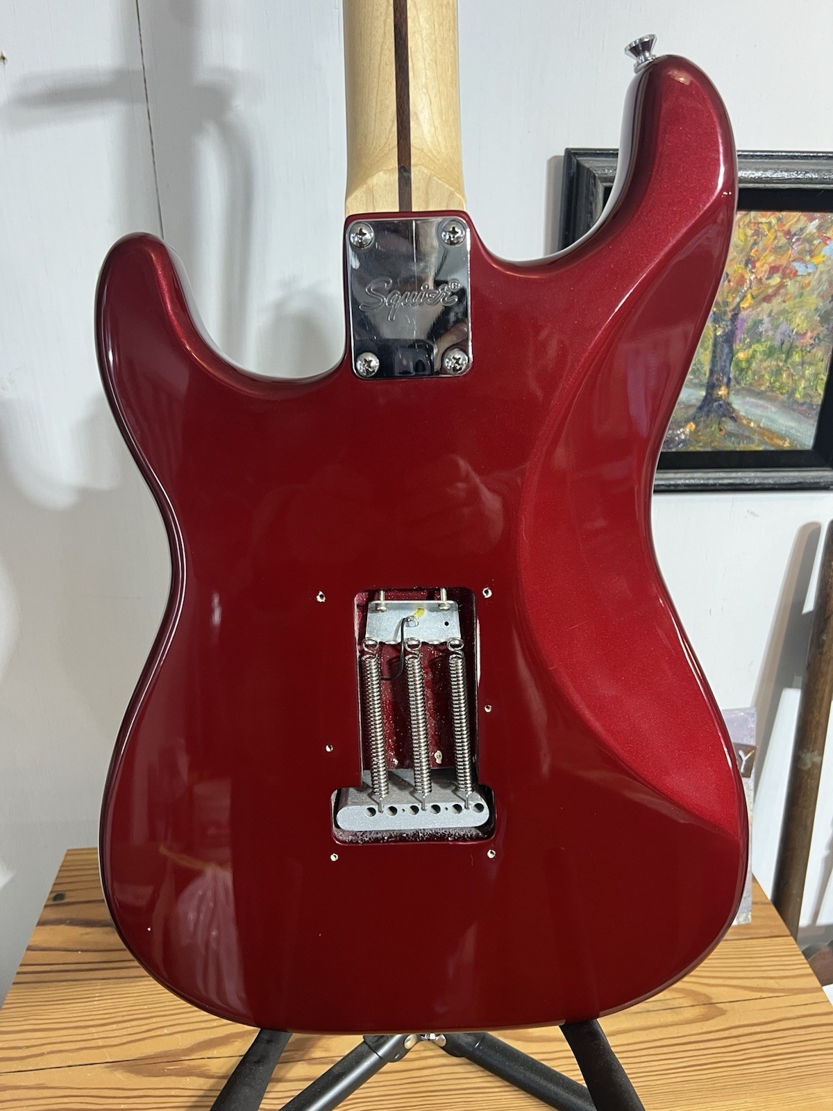Squier body & neck, Fender Parts, Wilkerson bridge Partscaster