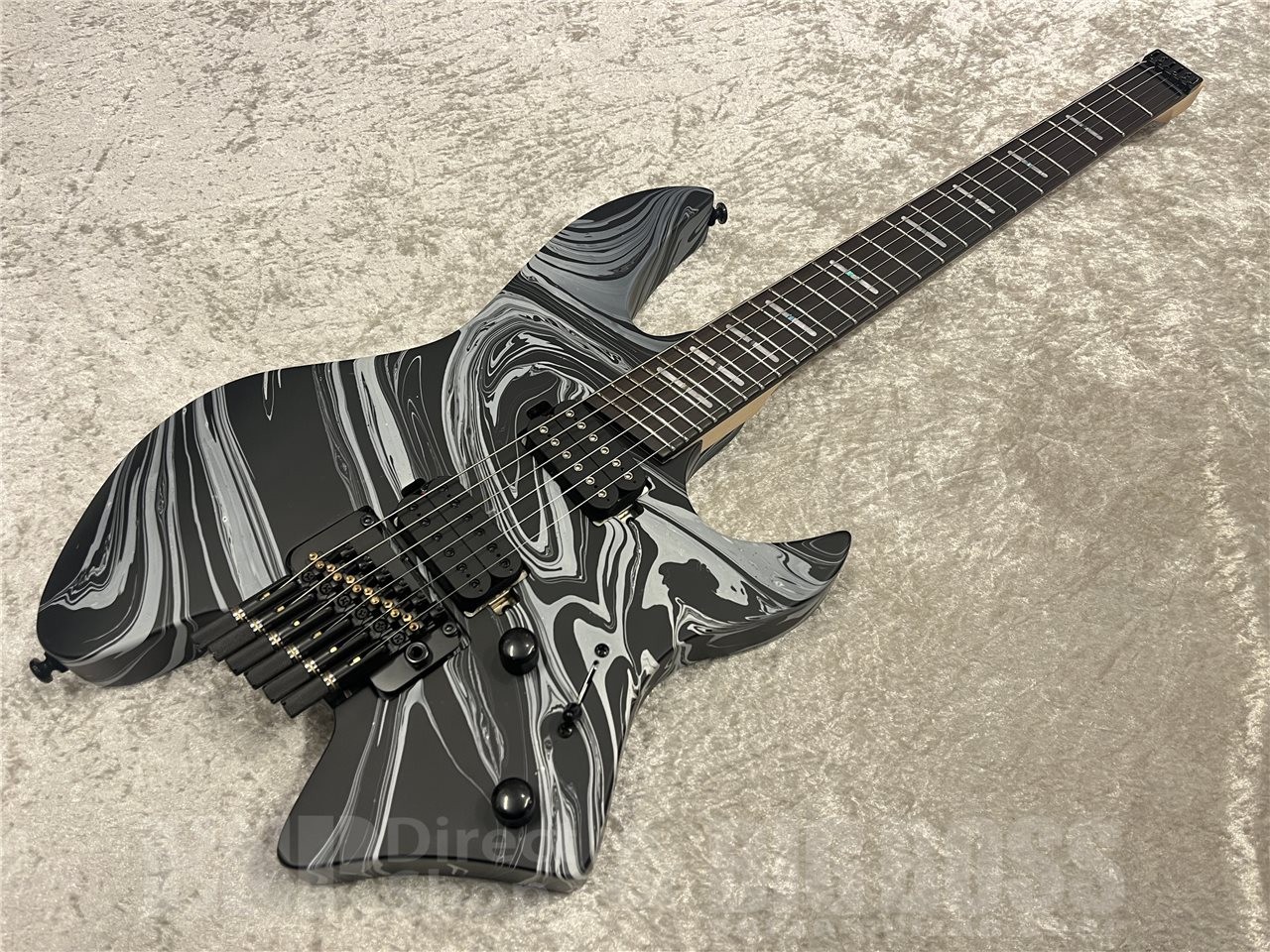 Sire Larry Carlton X6 6-String Headless Swirl Black Swirl #GG3od