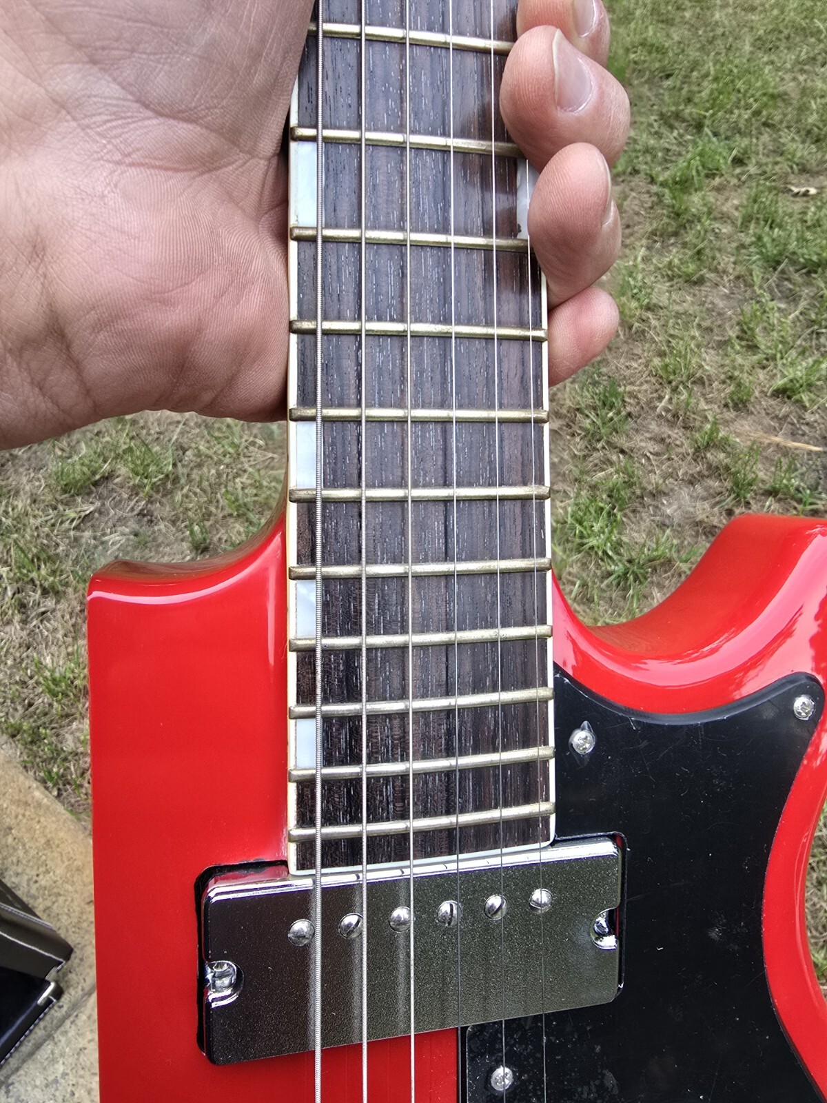 Eastwood PETE SHELLEY Autographed Numbered Buzzcocks STARWAY Guitar W CASE CANDY