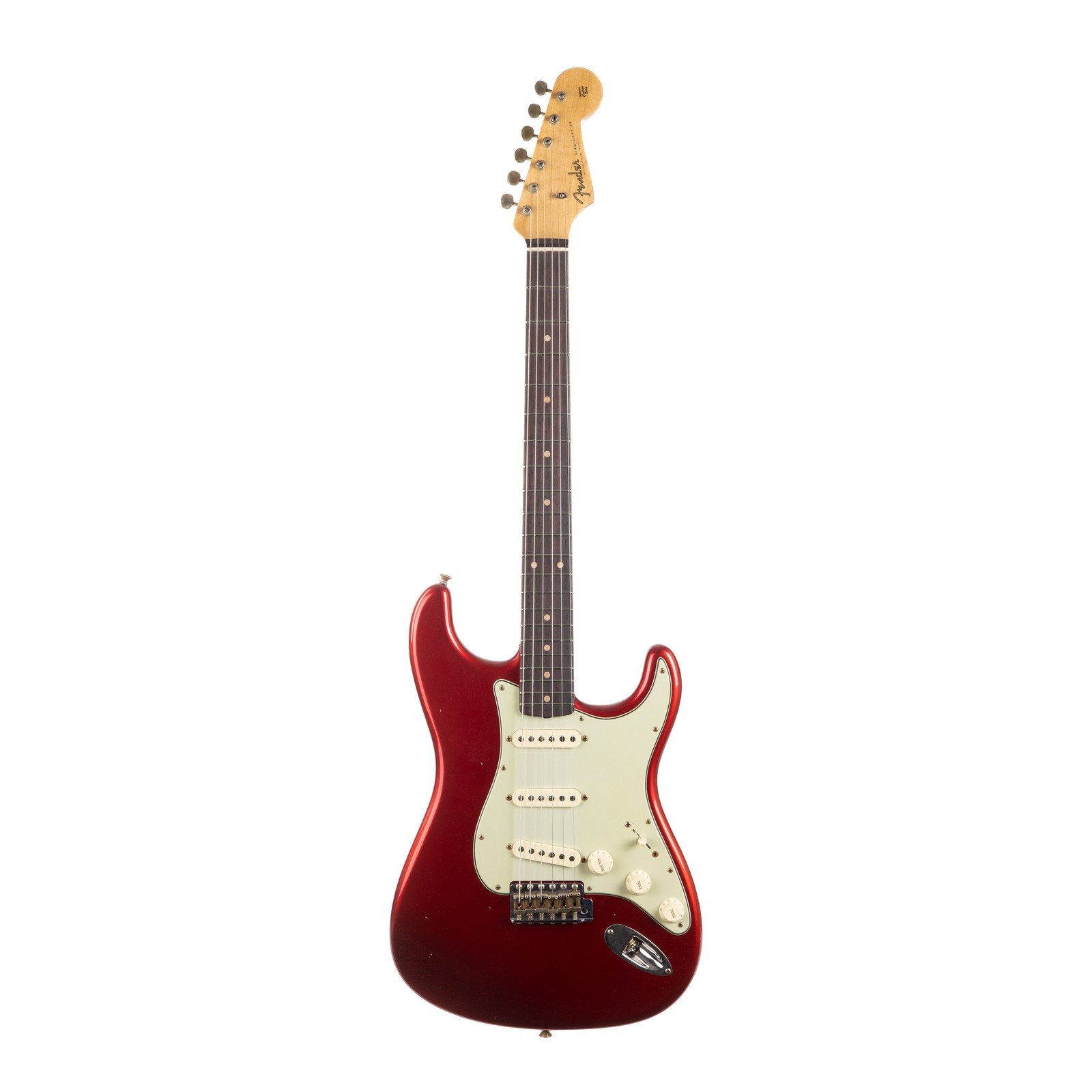 Fender Custom Shop 1960 Stratocaster Journeyman Relic – Aged Candy Apple Red