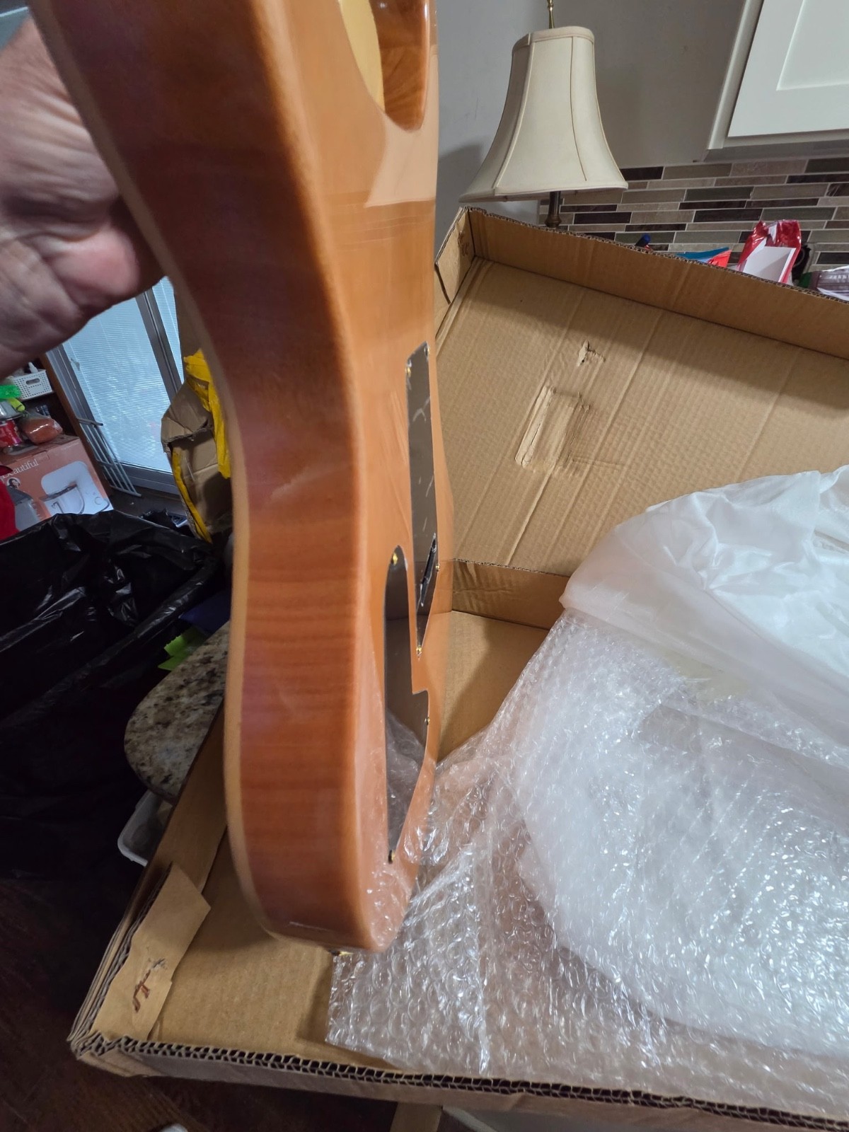 Electric Guitar-Mahogany Body Maple Fretboard 6-String H-H Pickups Freakin Beaut