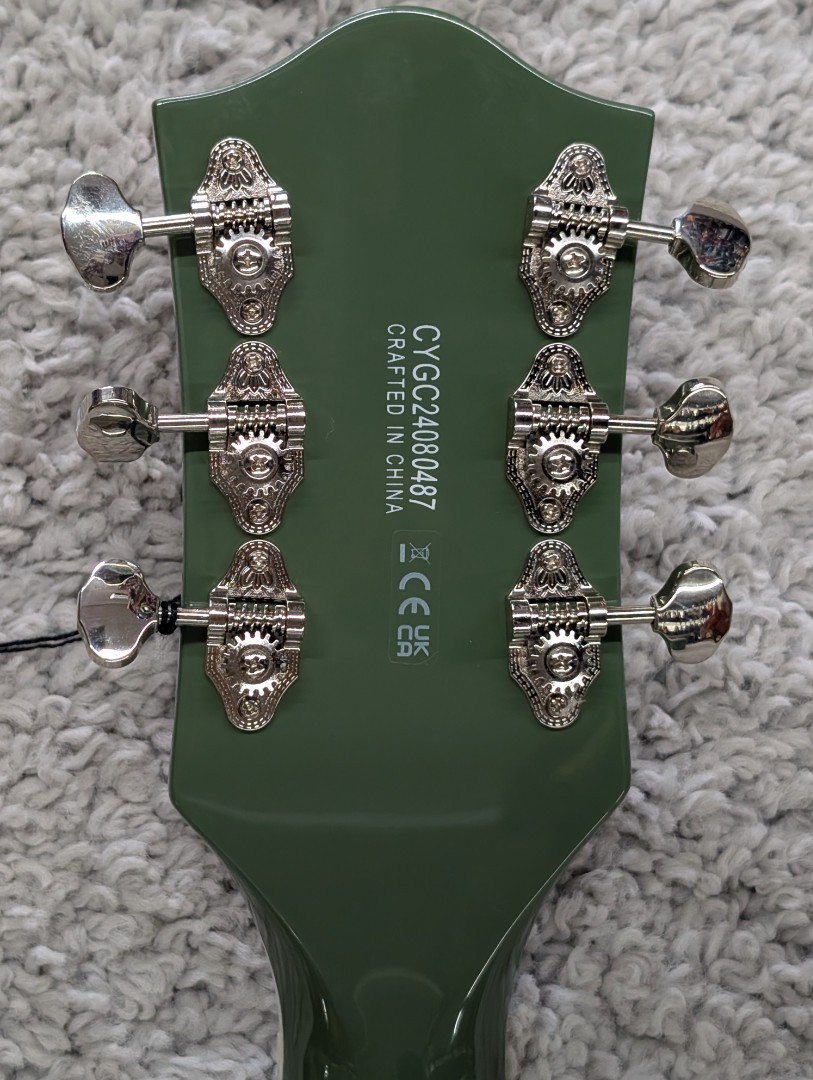 Gretsch G5420T Electromatic Hollow Body with Bigsby, 2 Tone Anniversary Green