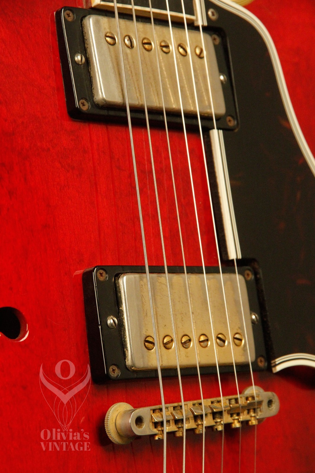 1961 Gibson ES-355 Stereo Varitone Cherry w/ ’70’s T-top pickups