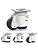 HOLKIE Leveling Casters with Ratchet Handle Design丨Total Capacity 3300 lbs | TD1