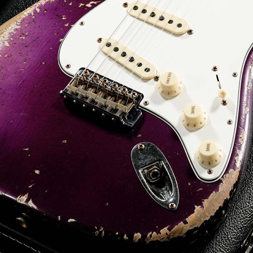 Fender Custom Shop Special Run 1969 Stratocaster Heavy Relic Aged Purple