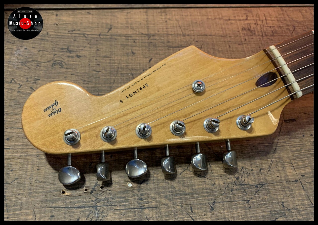 SpringySound Ash Wood Guitar Excellent Playability Used
