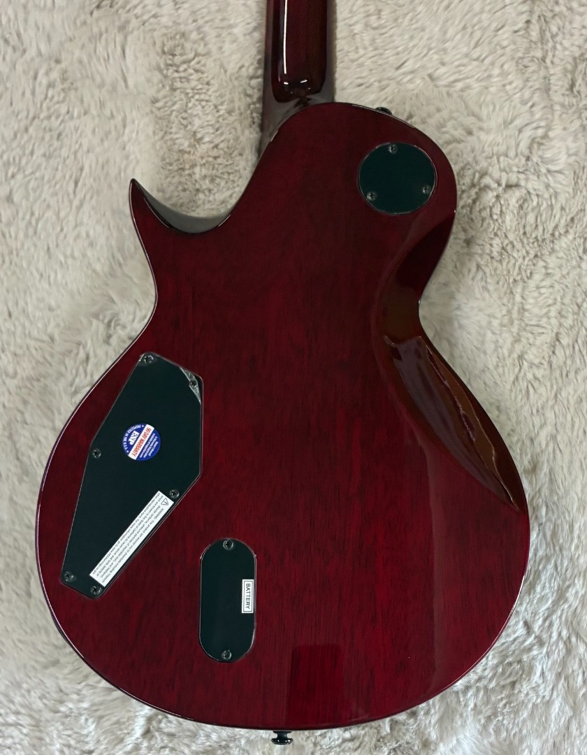 ESP LTD Eclipse EC-1000QM Electric Guitar – See Thru Black Cherry – B-stock