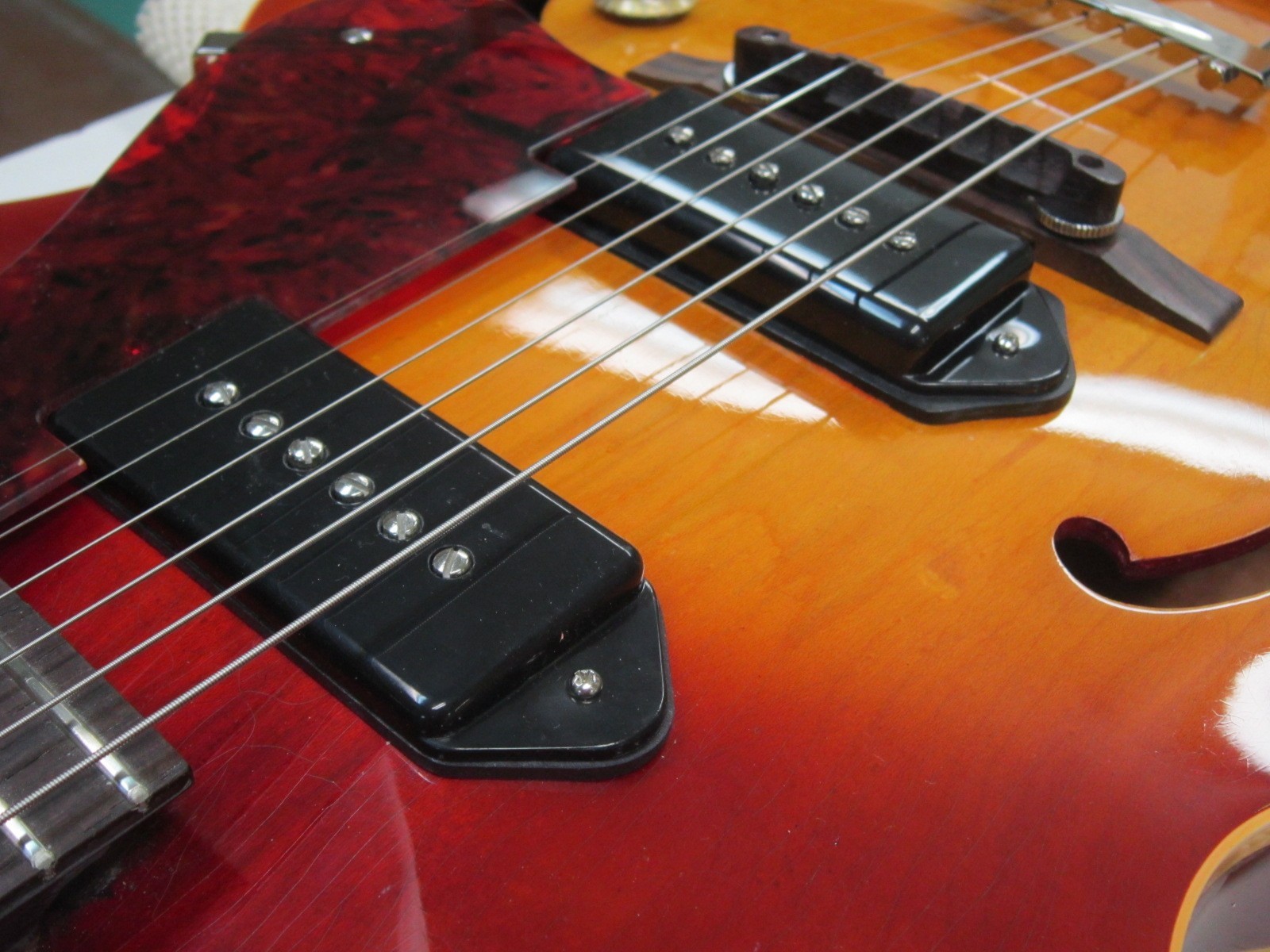 ’62 Gibson ES-125TDC – super clean – wide nut