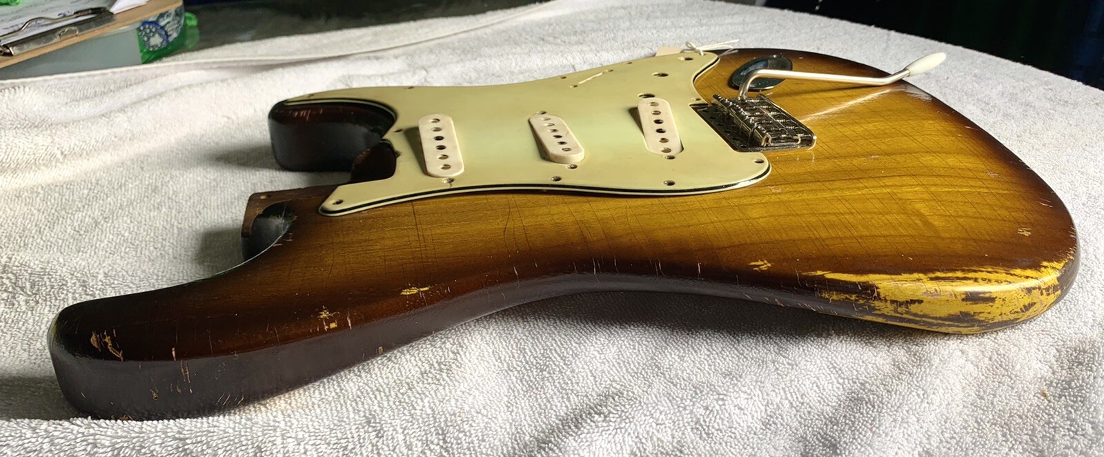 JVG ST BODY RELIC Lacquer 50s ThinSkin 2 Tone SUNBURST ORDER HERE JVGuitars