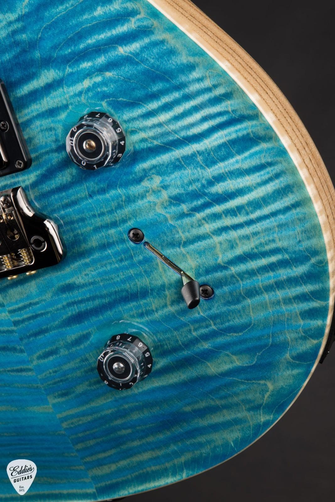PRS Eddie’s Guitars Wood Library Studio Swamp Ash/Brazilian – Aquableux