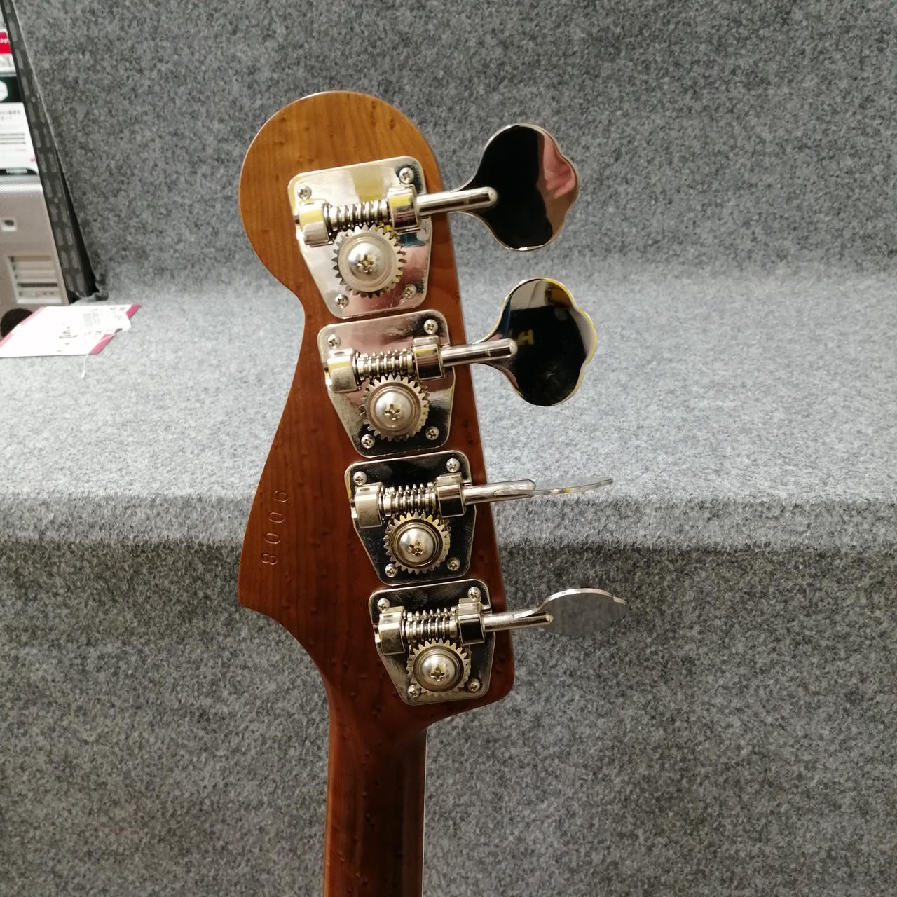 Momose MJB-TWBM/BM Thermo Birdseye Maple 1P Ash Jazz Bass Limited Edition JP