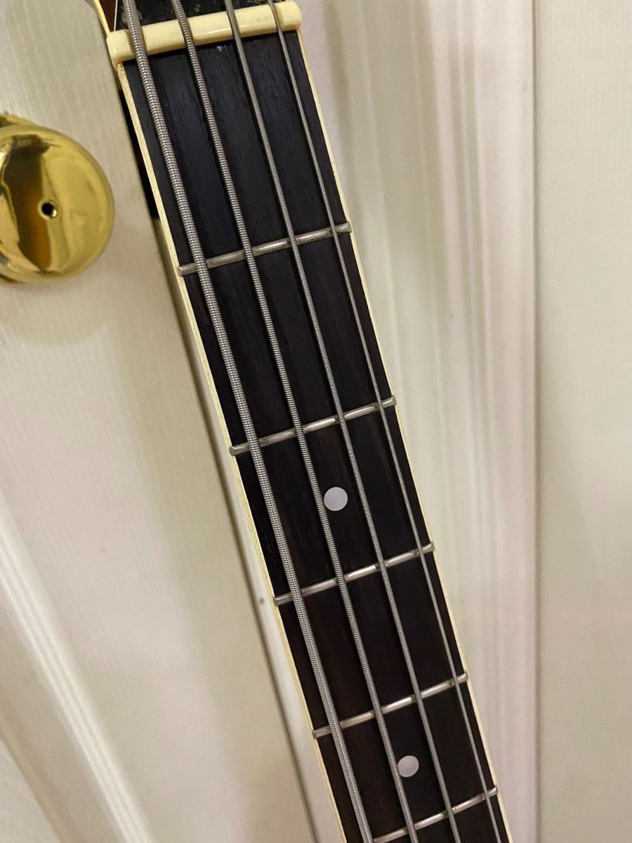 Japan Vintage Set Neck Bizarre Beatles Violin Bass Guitar