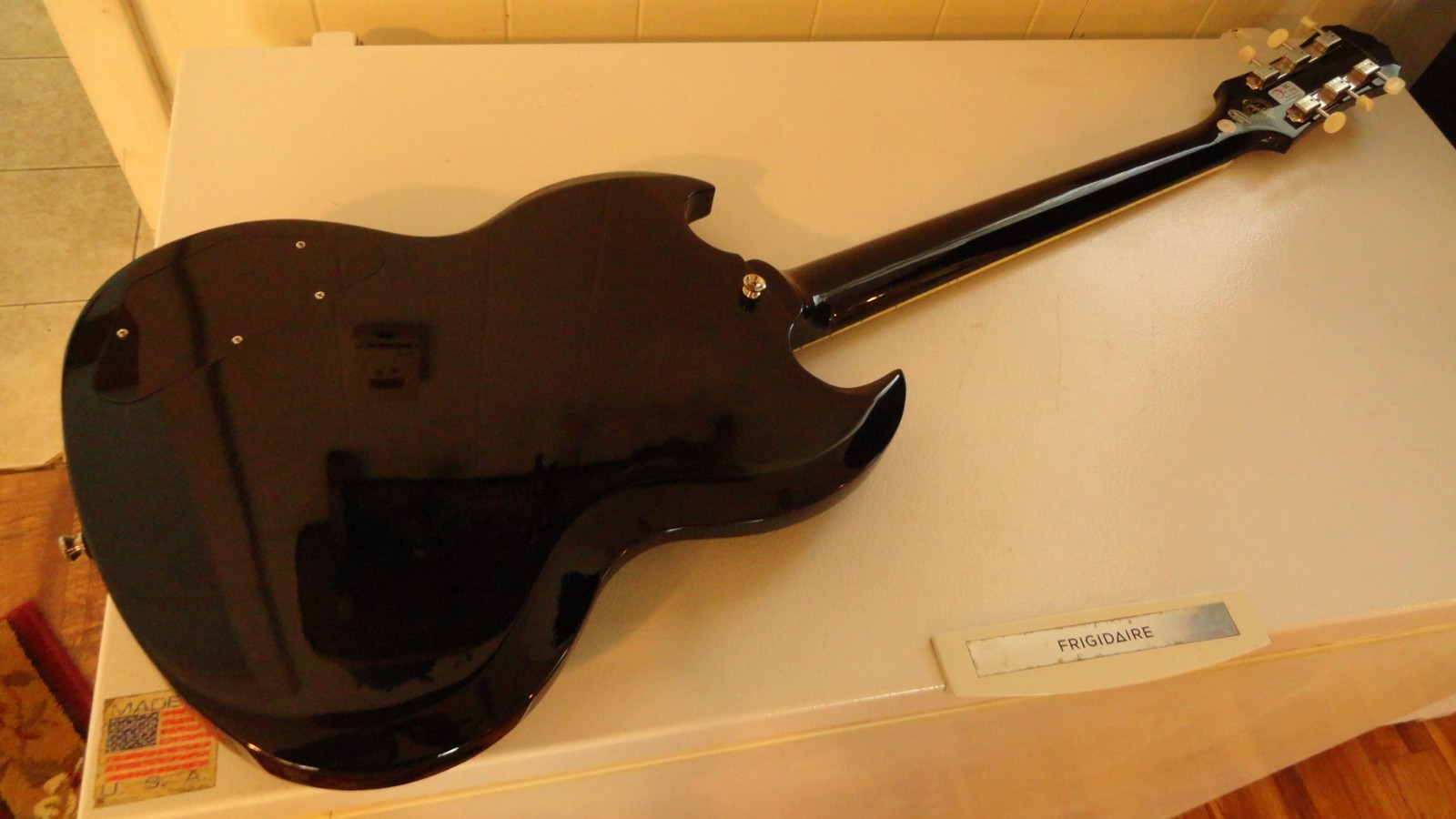 Epiphone custom shop limited editiom SG w/P90s