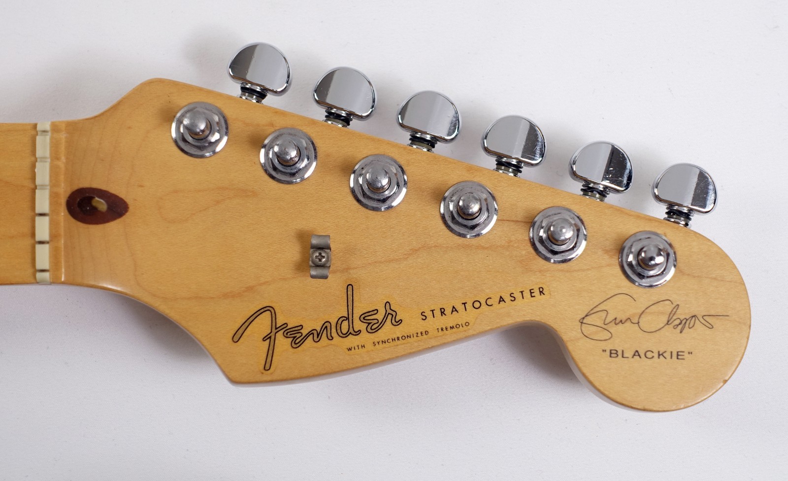 1991 Fender Eric Clapton Signature “Blackie” Black Stratocaster with Tweed Case