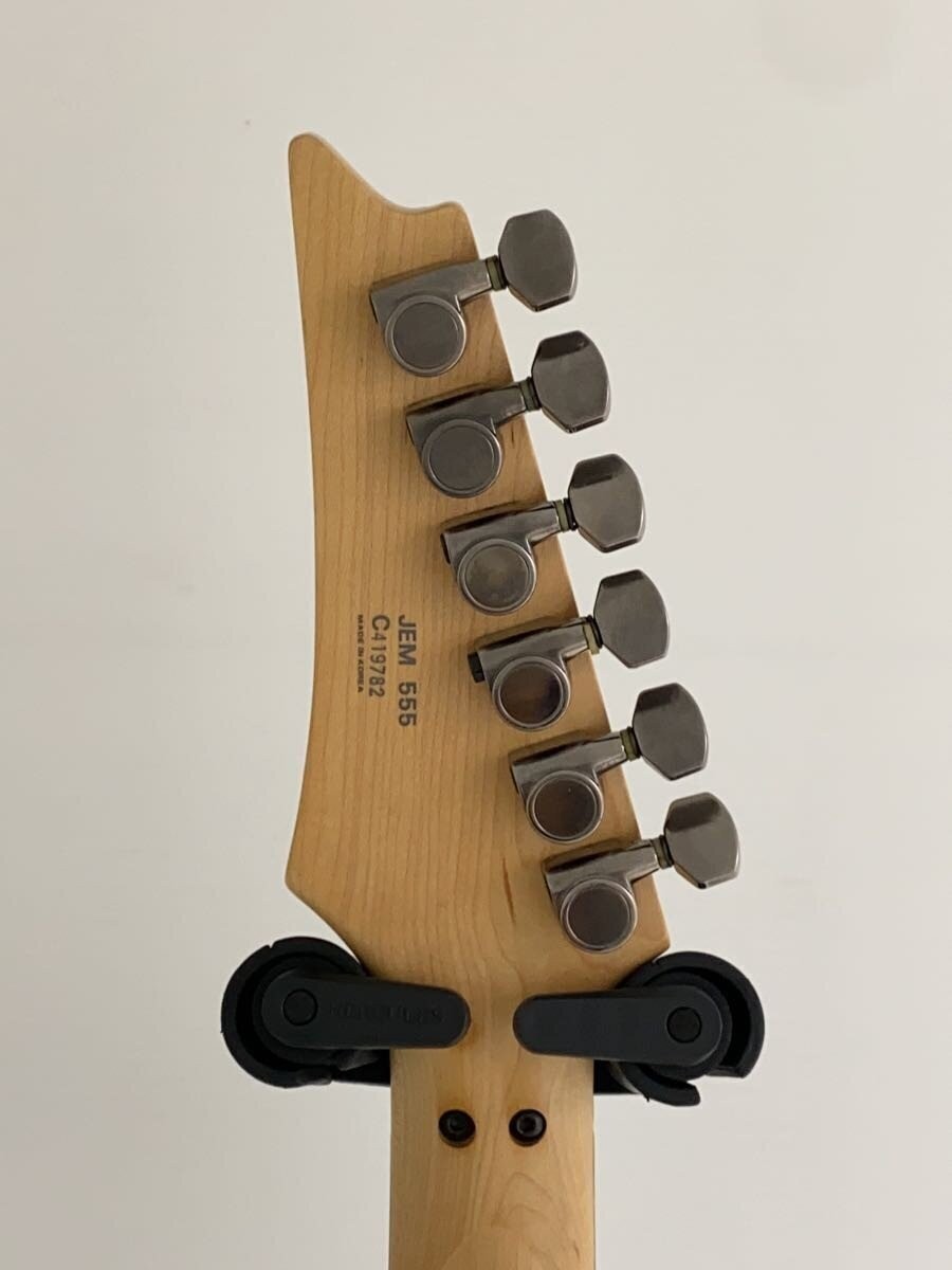 Ibanez JEM555 Electric Guitar Black HSH Rock Style 648mm Scale 43mm Nut