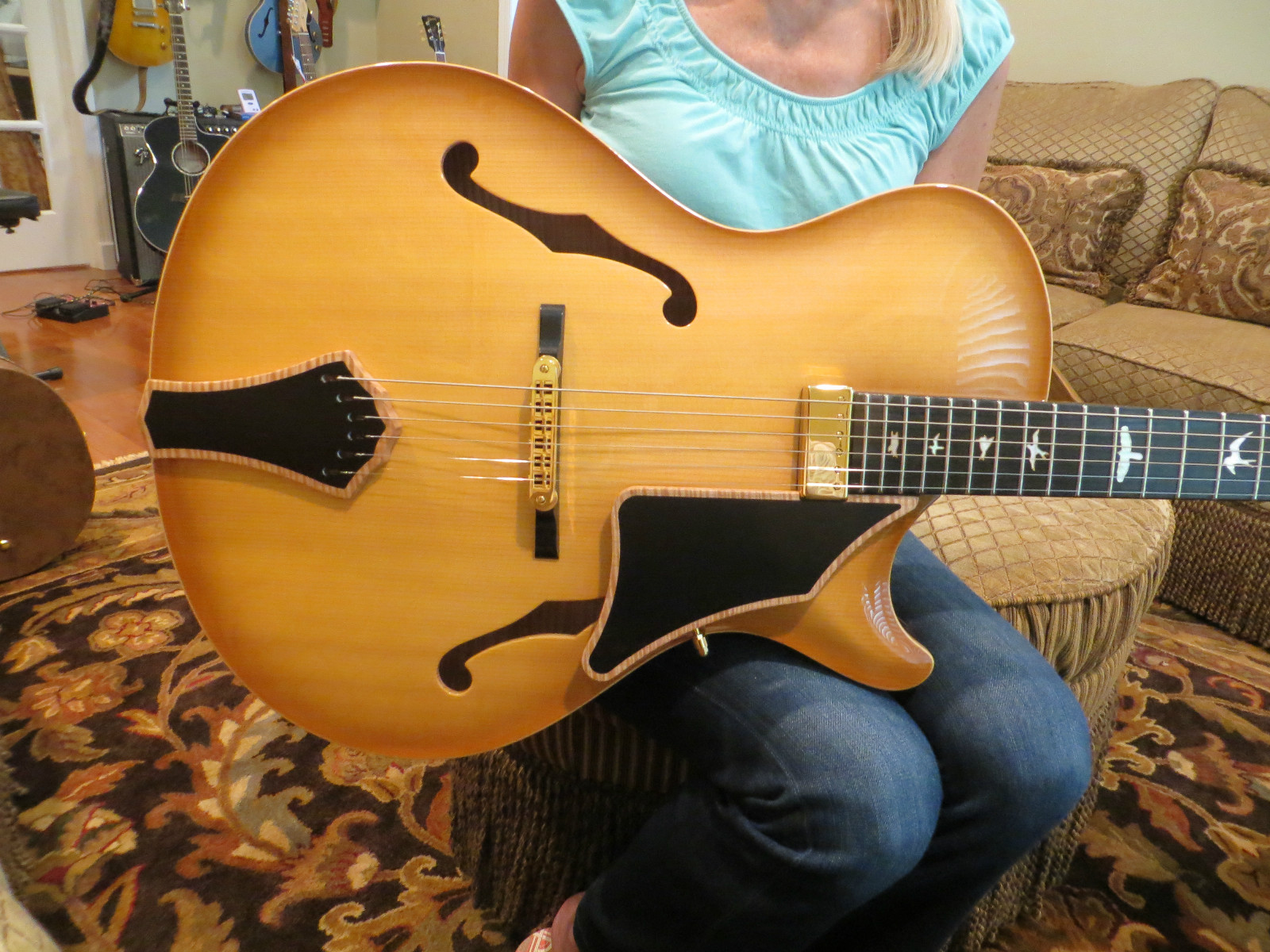 Prs Private Stock SC-J Archtop Semi Hollow Johnny Smith Float Bridge KNAGGS SCJ