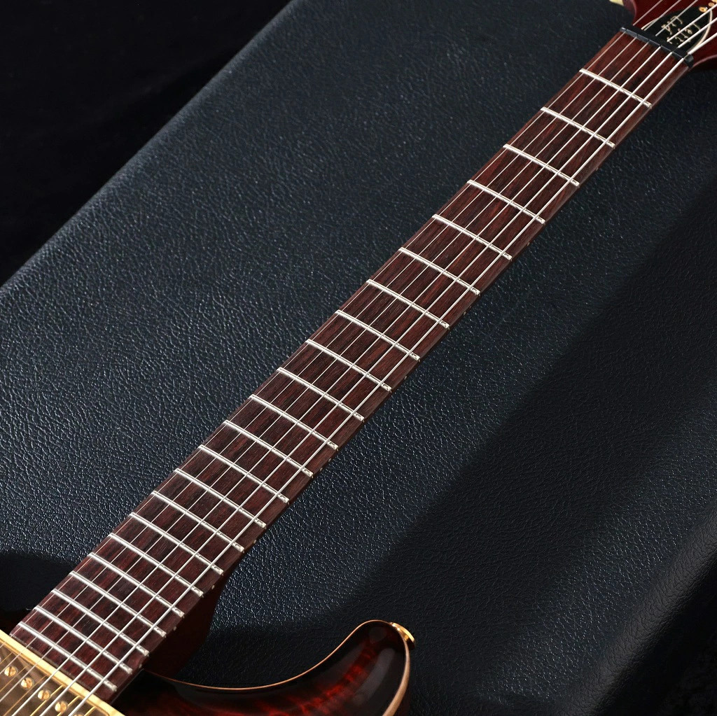 Paul Reed Smith Prs / 2010 Mccarty Lefty Ltd 10Top Fire Red Burst Wide Fat