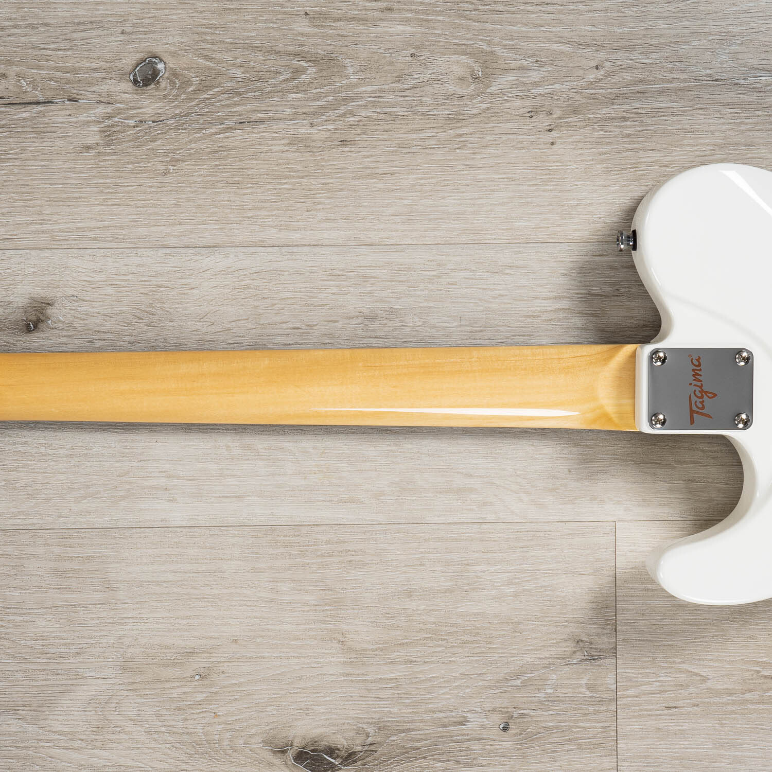 Tagima Brazil T-930 Guitar, Brazilian Pau Ferro Fretboard, White (B-STOCK)