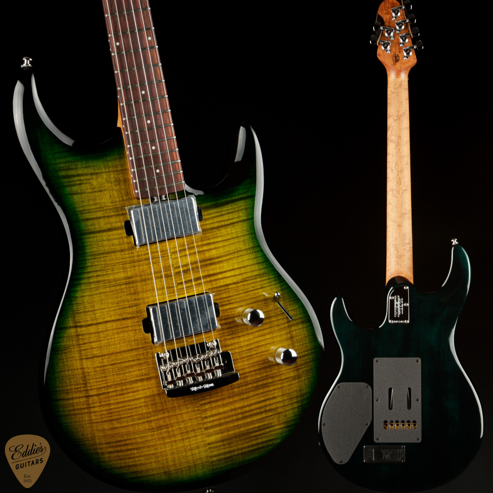Ernie Ball Music Man Luke 4 HH – Gator Burst #H05101