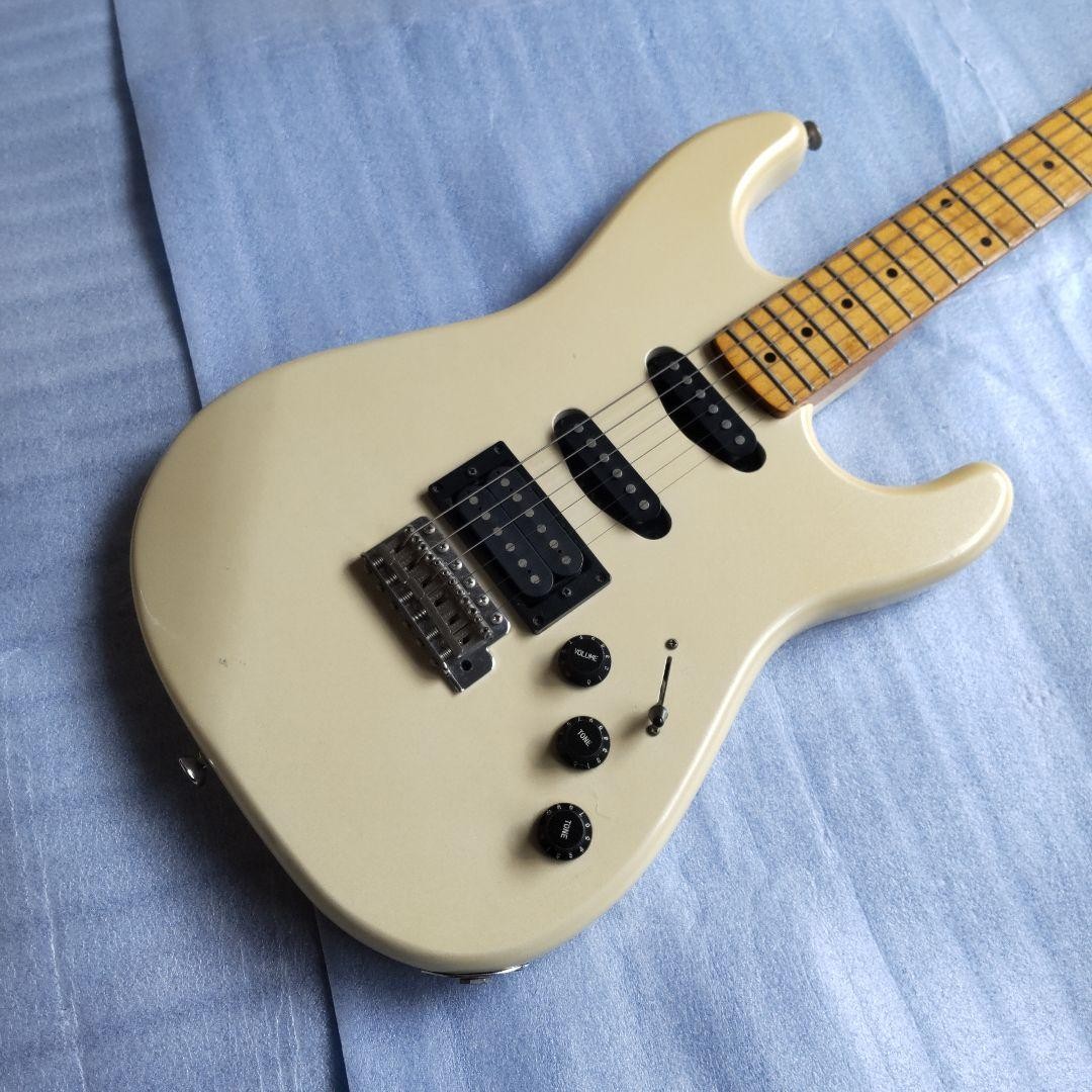 Hondo Electric Guitar Natural Color Used Japan