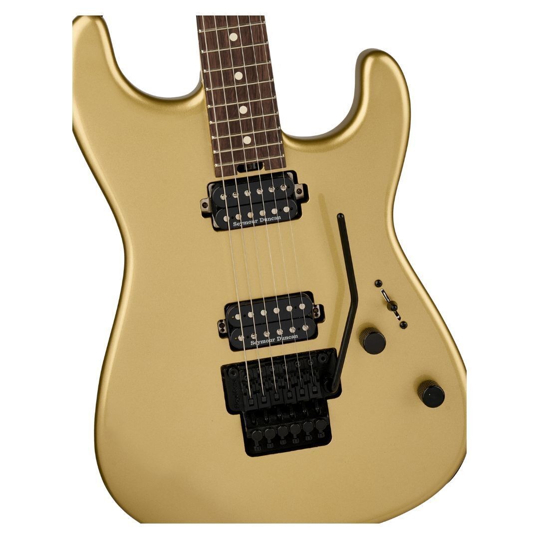 Charvel Pro Mod San Dimas Style 1 HH FR RW Pharaohs Gold Electric Guitar