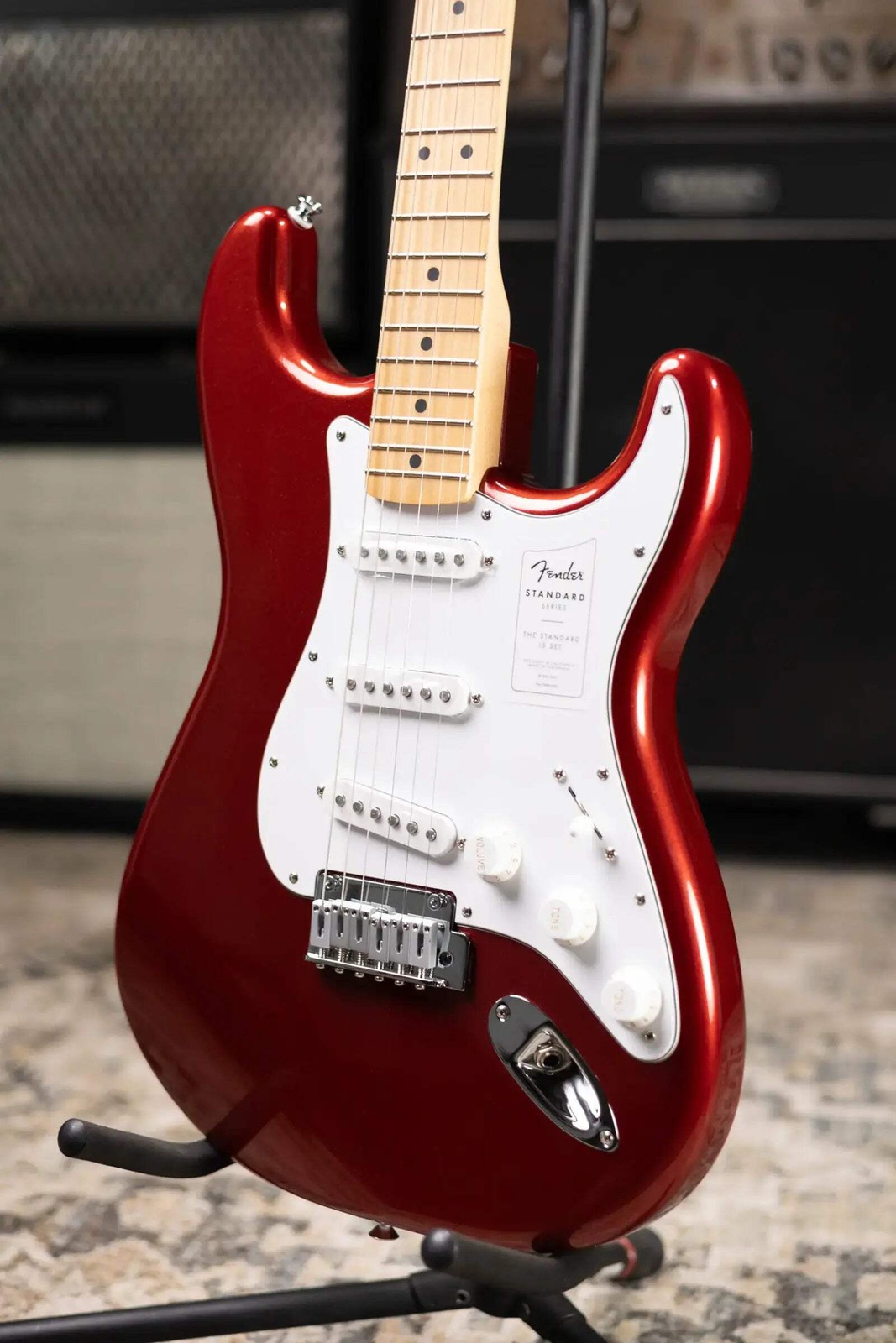 Fender Standard Stratocaster Electric Guitar – Candy Cola