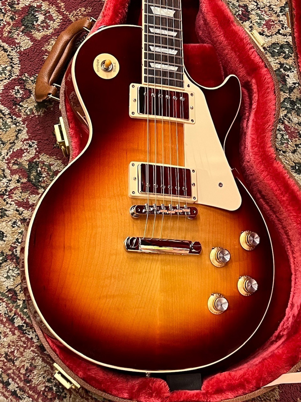 Gibson New Les Paul Standard ’60s Figured Top Bourbon Burst #230250263 4.60kg Sh