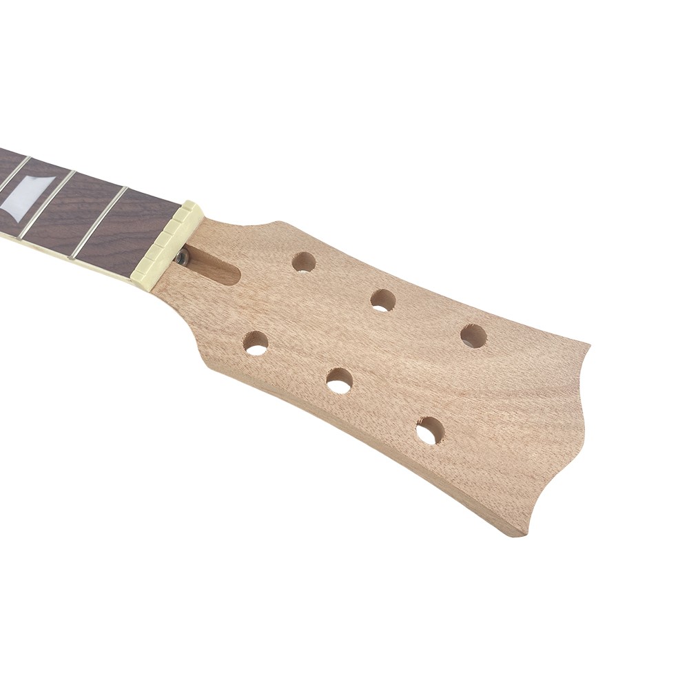 DIY Electric Guitar Kit Mahogany Body 22Fret 24.75Inch Rosewood Fretboard